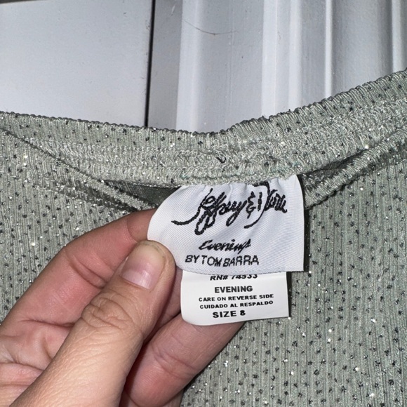 Vintage 90s Jeffery & Dara Evening By Tom Barra 3-Piece Sparkle Knit Set Size 8 - Picture 5 of 10